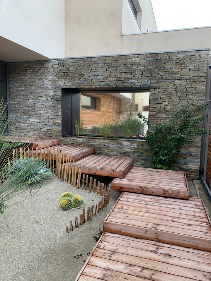 Le métal côté jardin — vue 2