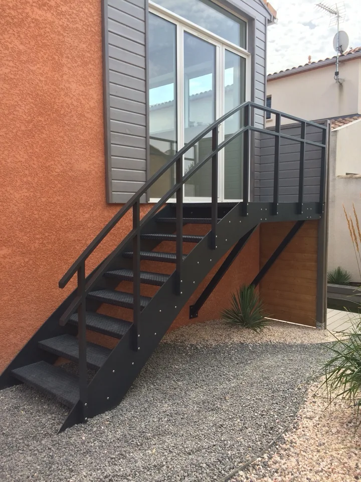 Un accès extérieur sur mesure