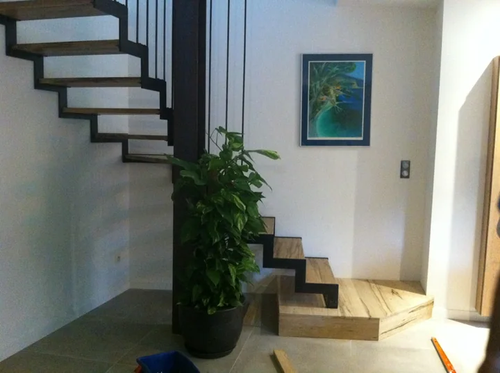Escalier tournant sur mesure